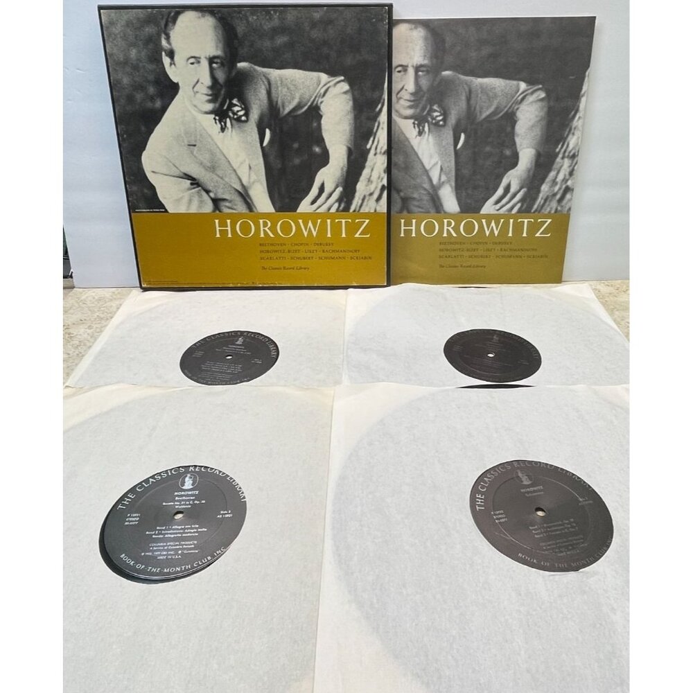 Horowitz The Classics Record Library 4LP Box Set Complete 1977